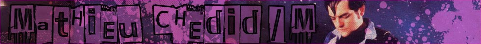 Mathieu Chedid __ M